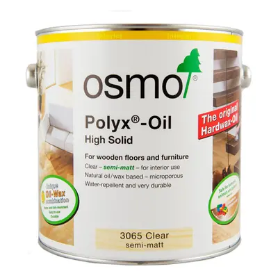 Osmo Polyx Hard Wax oil - Semi Matt - 750ml Tin