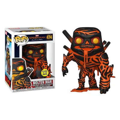 Spider-Man Far From Home Molten Man Glow US Excl Pop! Vinyl