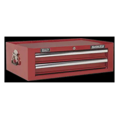 Mid-Box Drawer with Ball-Bearing Slides - Red