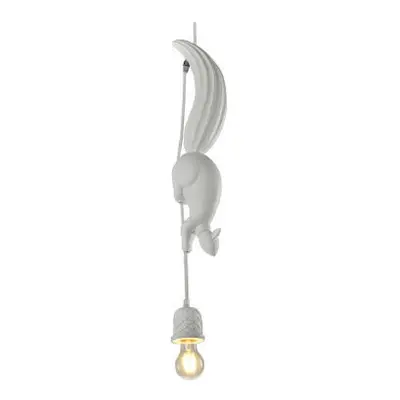 ( 3, 220V) Nordic Resin Squirrel Led Pendant Lights Modern Industrial Hanging Animal Lamp for Ch