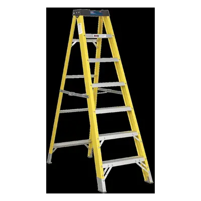 Fibreglass Step Ladder 6-Tread EN