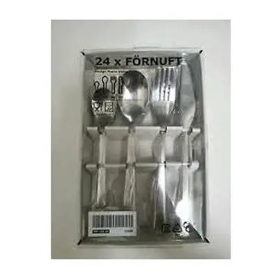 Ikea 24-Piece Flatware Set, Stainless Steel, x x cm