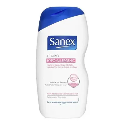 Sanex Dermo Hypoallergenic Bath and Shower Gel 500Â ml Pack of