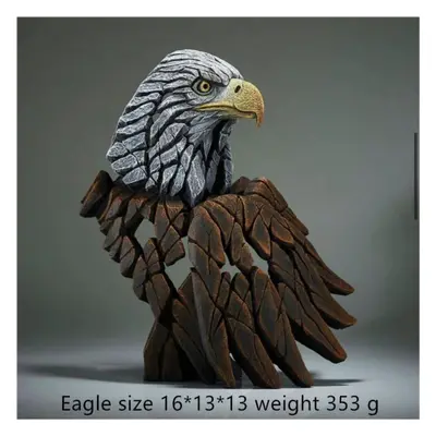 (Eagle) New Trends Contemporary Nordic Style Animal Sculpture Home Decoration Lion Tiger Bust Of