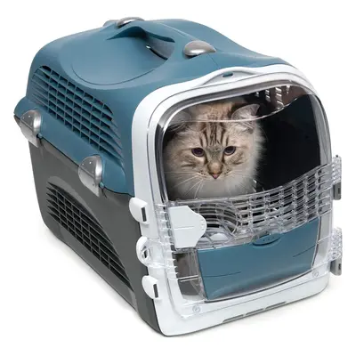 (Blue Grey) Cabrio Cat Carrier, Blue Grey