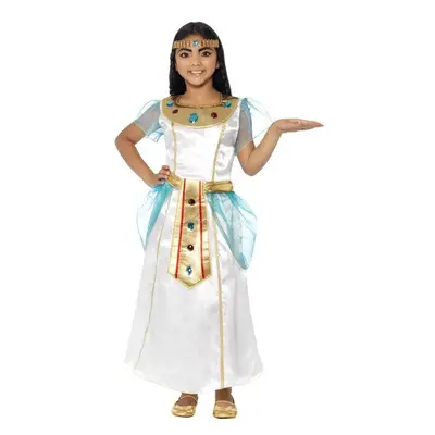 Smiffy's Children's Deluxe Cleopatra Girl Costume, Dress And Headpiece, Ages