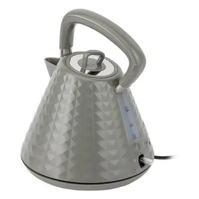 Geepas 1.5L Cordless Electric Kettle 3000W, Auto Shut Off - Grey