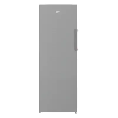 Beko Frost Free Upright Freezer - Stainless Steel Effect - E Rated