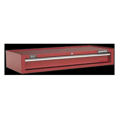 Mid-Box Drawer with Ball-Bearing Slides Heavy-Duty- Red