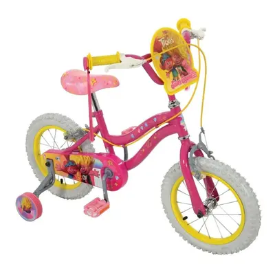 Trolls 14" Wheel Kids Bike with Stabilizers - Pink