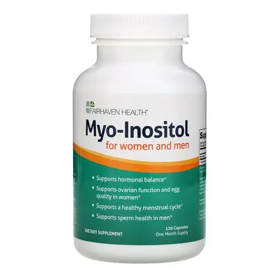 Fairhaven Health, Myo-Inositol, For Women and Men, Capsules