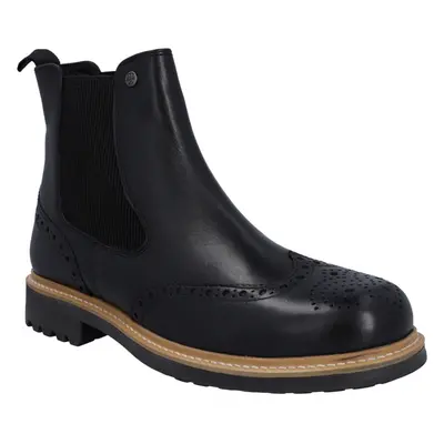 (Black, (Adults')) Hunter Cawdor Leather Men's Black Boots