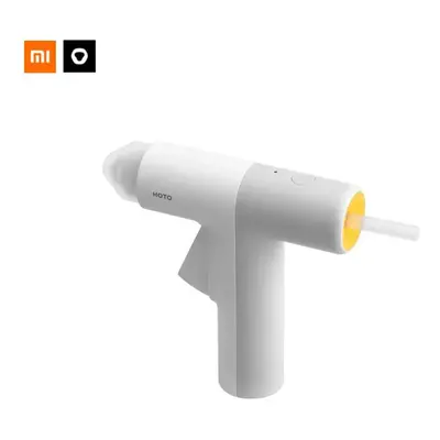 (white) Xiaomi Hoto Wirelss Portable Hot Melt Glue Gun 4v Lithium Battery, Cordless Glue Glue, W