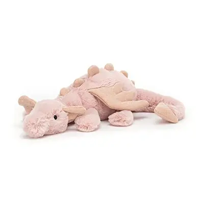 Jellycat Little Rose Dragon Collectable Plush Decoration