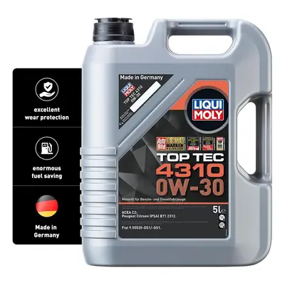 LIQUI MOLY Top Tec 0W-30 | L | Synthesis technology motor oil | SKU: