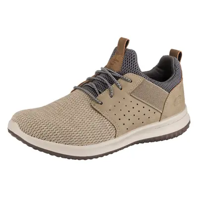 Skechers Men's Classic Fit-Delson-Camden Sneaker Taupe M US