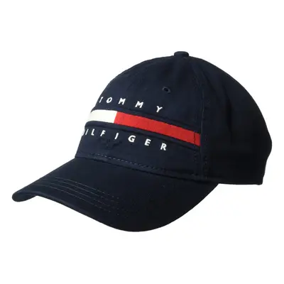 Tommy Hilfiger Men's Men's Dad Hat Avery Baseball Cap Navy Blazer On