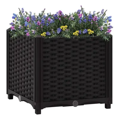 vidaXL Raised Bed Polypropylene Garden Planter Flower Box Pot Planting Bed