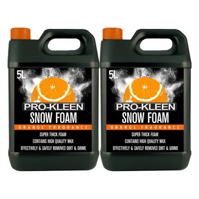 (10L, Orange) Pro-Kleen Fragranced Super-Thick Snow Foam