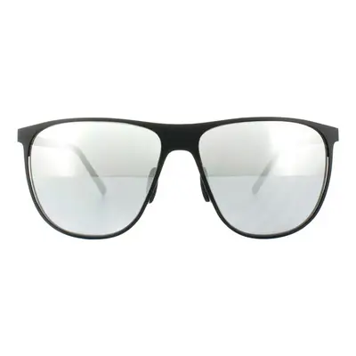 Porsche Design Sunglasses P8609 A Black Silver Mirror