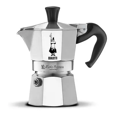 Bialetti Moka Express Aluminium Stovetop Coffee Maker (1 Cup)