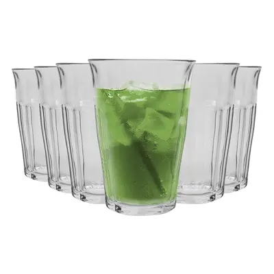 Duralex Picardie Highball Cocktail Glasses Tumblers Set 360ml x12