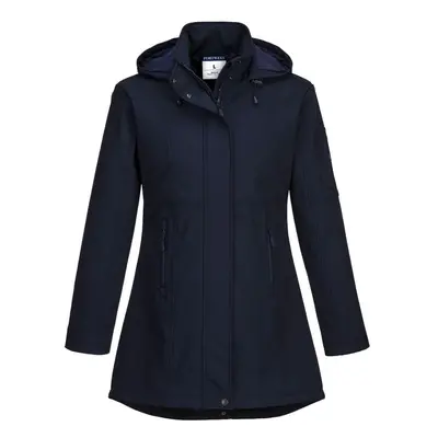 (S, Navy) Portwest Womens/Ladies Carla Soft Shell Jacket