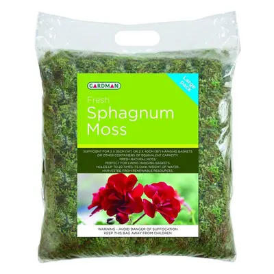 Gardman Fresh Sphagnum Moss-Large Pack, Green, x cm/2 x cm