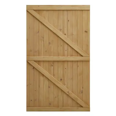 Garden Gate Pine Wood Outdoor Side Opening Gate H cm