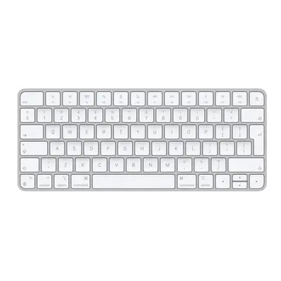 Apple Magic keyboard USB + Bluetooth English Aluminium, White