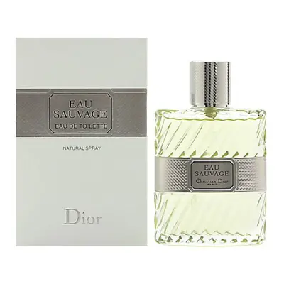 Eau Sauvage by Christian Dior for Men Eau De Toilette Spray 3.4 Oz. 3.4 Fl Oz (Pack of 1)