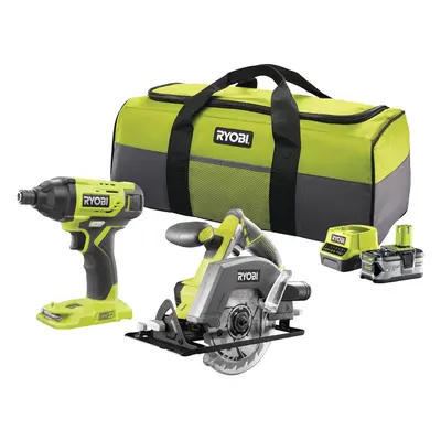 Impact driver and circular saw kit (1 x 4.0 Ah)