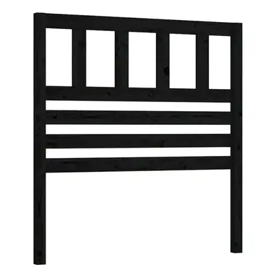 (black, x x cm) vidaXL Bed Headboard Bedroom Bed Header Decorative Headboard Solid Wood Pine