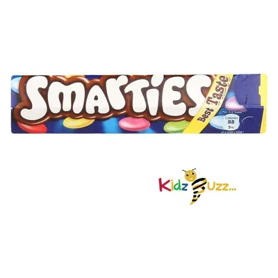 (Pack of 48) Smarties Milk Chocolate Tube 38g