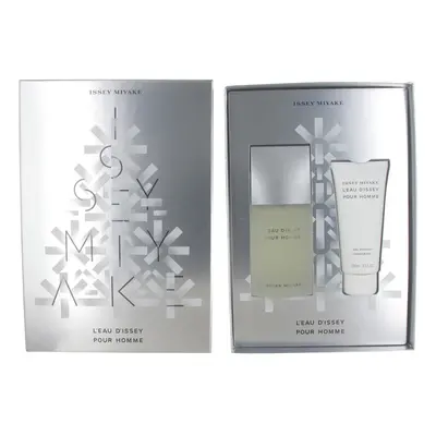 Issey Miyake L'Eau d'Issey Pour Homme 75ml Toilette Spray and 100ml Shower Gel Christmas Gift Se