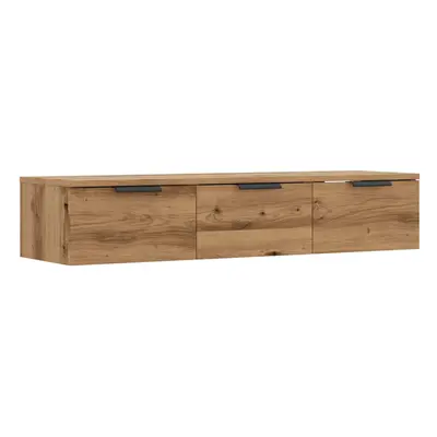 (artisan oak) vidaXL Wall Cabinet Old Wood 102x30x20 cm Engineered Wood hanging cabinet