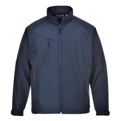 (L, Navy) Portwest Mens Oregon Soft Shell Jacket