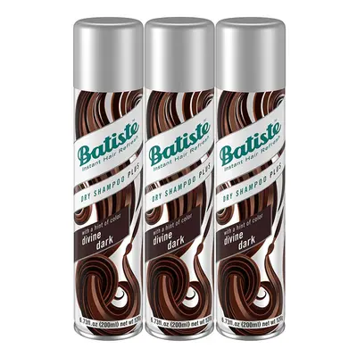 Batiste Dry Shampoo Dark & Deep Brown 6.73 oz (Pack of 3)