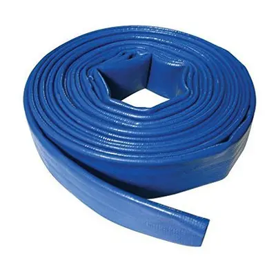 Silverline Lay Flat Hose 10m x 32mm - Discharge - hose flat silverline 10m x 32mm lay discharge