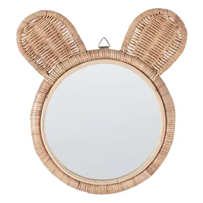 Wall Mirror cm Natural ASHANTI