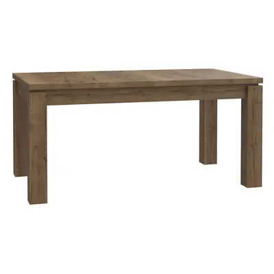 Corona Extending Dining Table in Tabak Oak