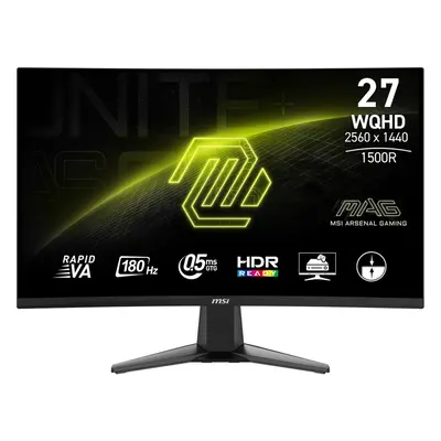 MSI MAG 27CQ6F computer monitor 68.6 cm (27") x pixels Quad HD LCD Black