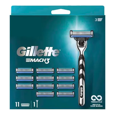 Gillette MACH3 Razor and Blades Pack