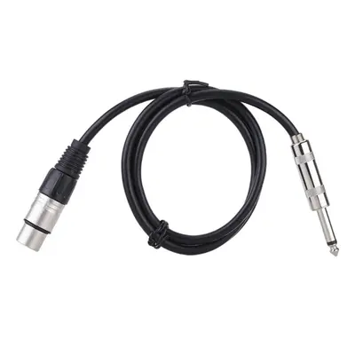 (10M) Male to XLR Female Microphone Cable Audio Stereo Mic Cable Speaker Amplifier Mixer Line 1.