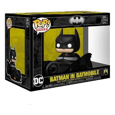 Funko Pop Batman With Batmobile Figure