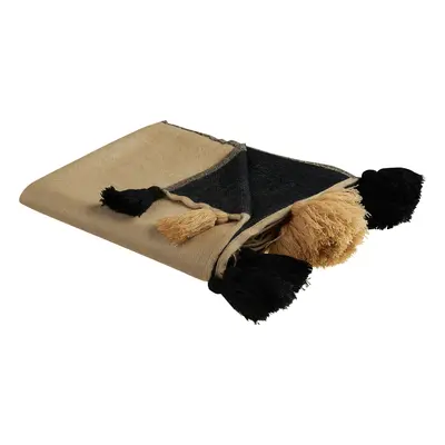 Blanket x cm Beige and Black THUMKI