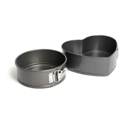 MasterClass Non-Stick Spring Form Loose Base Cake Pan Set