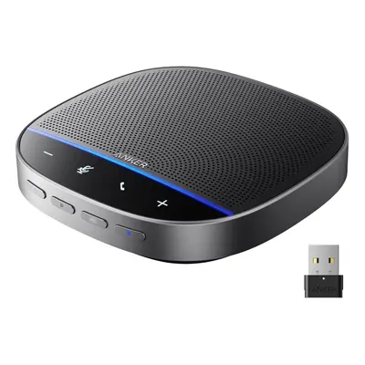 Anker PowerConf S500 Speakerphone with Zoom Rooms and Google Meet Certifications USBC Speaker Bl