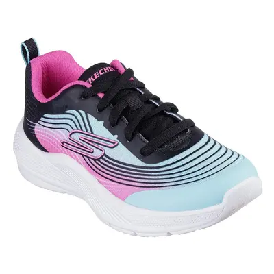 (1 UK, Aqua/Pink) Skechers Girls Microspec Advance Trainers