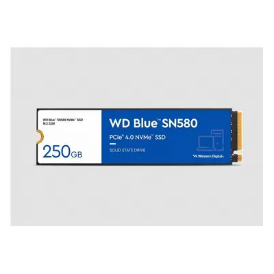 SSD M.2 250GB WD Blue SN580 NVMe PCIe 4.0 x